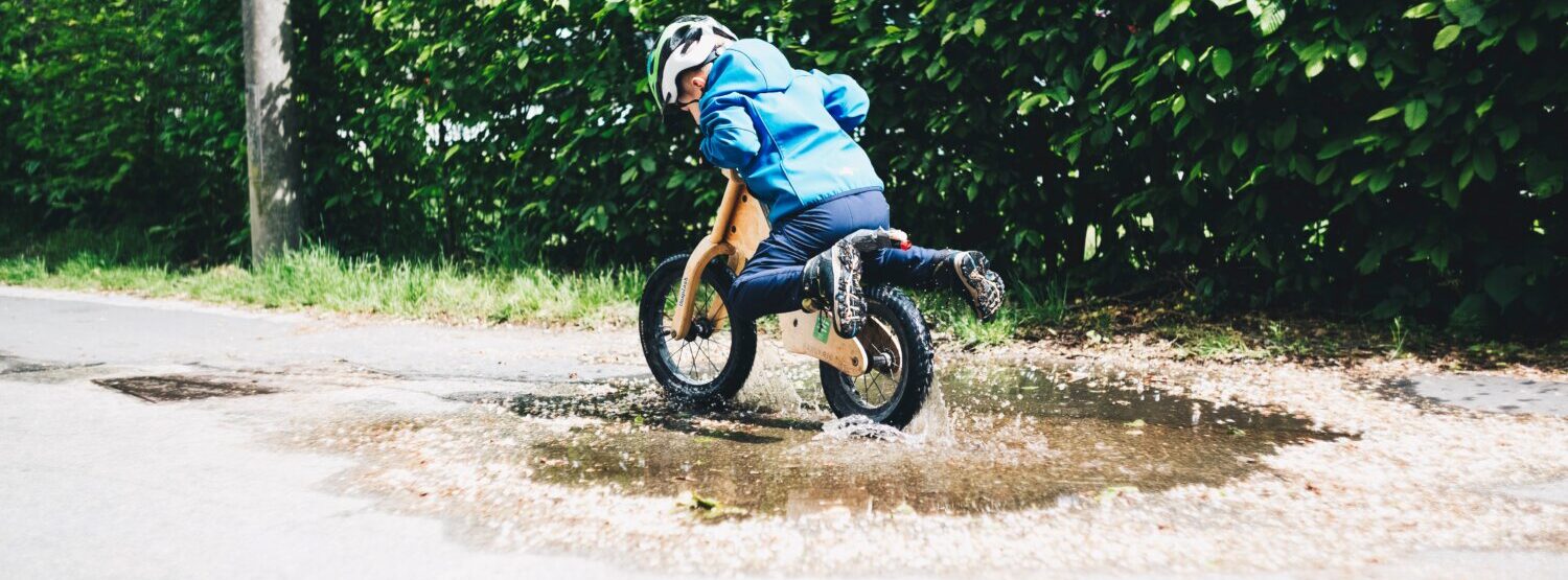 Boy Cycling