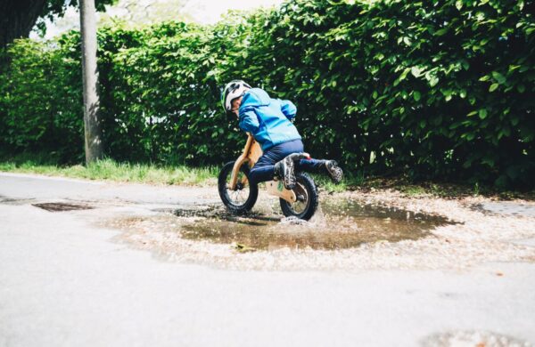 Boy Cycling