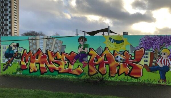 Mansel Park graffiti art