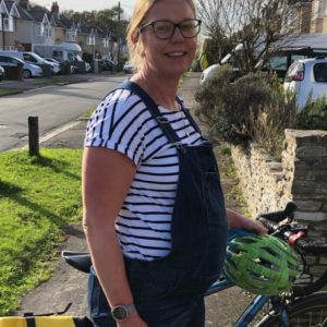 Charlotte cycling - being active whilst pregnant